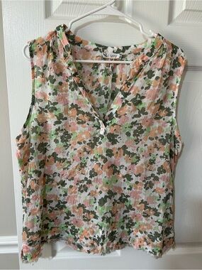 Carve Designs XL Dylan Tank in beautiful floral